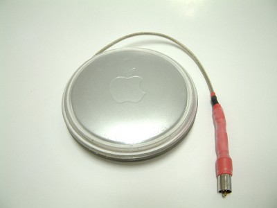 AC adapter: Apple 45w (round; yo-yo) for iBook/PB G3 [refurb]